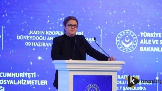 Bakan Yanık, Şanlıurfa’da “Kadın Kooperatifleri Güneydoğu Anadolu Buluşması” programına katıldı