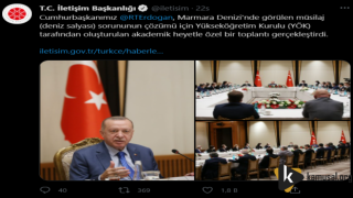 Erdoğan Akademik Heyetle Özel Toplantıda