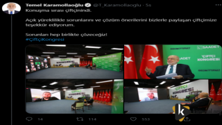 Temel Karamollaoğlu Çiftçilerle İlgili Konferans Yaptı