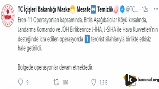 Terör Örgütüne Bir Darbe Daha