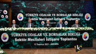 Bakan Muş, TOBB Türkiye Sektör Meclisleri İstişare Toplantısı'nda konuştu