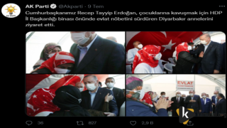 Erdoğan'dan Diyarbakır Annelerine Destek