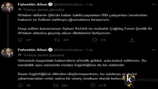 Habercilere Fahrettin Altun'dan Destek