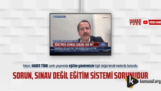 Sorun, sınav değil eğitim sistemi sorunudur