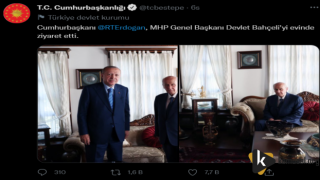 Erdoğan'dan Bahçeliye Sürpriz Ziyaret!