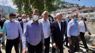 Kılıçdaroğlu ve İmamoğlu, felaketi yaşayan Bozkurt’ta