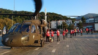 Kızılay sel bölgelerinde iyileştirme çalışmalarına destek oluyor