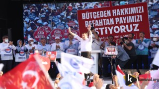 Yalçın; Bütçeden Hakkımızı, Refahtan Payımızı İstiyoruz!