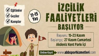 Büyükşehir Belediyesi izcilik faaliyetleri başlıyor