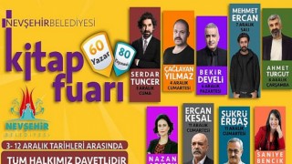 Nevşehir Belediyesi Kitap Fuarı 3 Aralık’ta Başlayacak