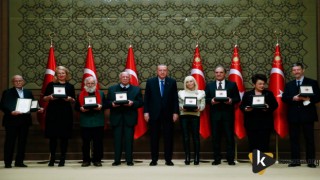 Cumhurbaşkanı Erdoğan, Cumhurbaşkanlığı Kültür ve Sanat Büyük Ödülleri Töreni’ne katıldı