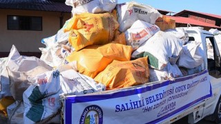 Salihli Belediyesi’nden 2 Bin Aileye Yakacak Yardımı