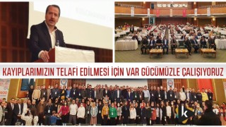 Yalçın; Kayıplarımızın Telafi Edilmesi İçin Var Gücümüzle Çalışıyoruz