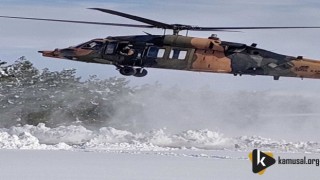 Adana-Gaziantep Otoyolunda Mahsur Kalanlar İçin Helikopterler Havalandı