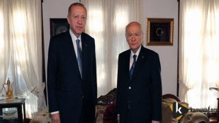 Cumhurbaşkanı Erdoğan, MHP Genel Başkanı Bahçeli ile Bir Araya Geldi