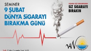 Büyükşehir Belediyesi ‘Sigara Bırakma Günü’ nedeniyle seminer düzenleyecek