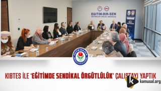 Eğitim-Bir-Sen Kıbrıs Türk Eğitimciler Sendikasını Ağırladı