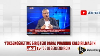 Latif Selvi, Akit TV’de Eğitim Gündemine İlişkin Açıklamalarda Bulundu.