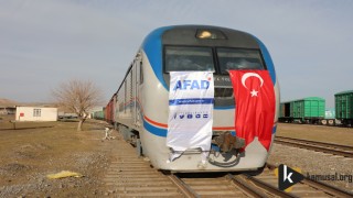 Türkiye'den Uzanan Yardım Eli 'İyilik Treni' Afganistan'a Ulaştı