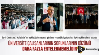 Üniversite Çalışanlarının Sorunlarının Çözümü Daha Fazla Ertelenmemelidir