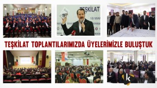 Ali Yalçın Teşkilat Toplantılarında Üyelerle Buluştu