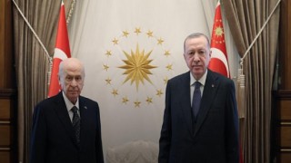 Cumhurbaşkanı Erdoğan, MHP Genel Başkanı Bahçeli ile görüştü