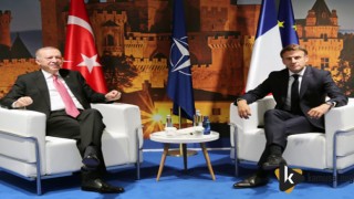 Erdoğan, Fransa Cumhurbaşkanı Macron ile Görüştü