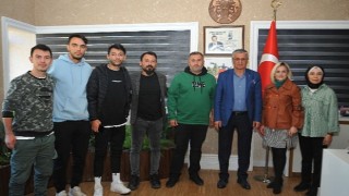 Yeşil Kemerspor’dan Başkan Topaloğlu’na ziyaret